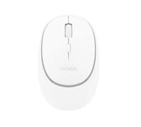 Mouse Nilox Wireless Bluetooth USB 1600 DPI Bianco Click Silenzioso