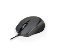 MOUSE OFFICE PRO SILENT WIRED - BLACK NEW