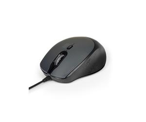 MOUSE OFFICE PRO SILENT WIRED - BLACK NEW