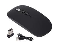 Mouse ottico AI con voce e design a LED, mouse wireless Bluetooth a 4 modalità, mouse ottico ricaricabile con funzione di traduzione dell'input