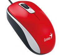 Mouse ottico ambidestro Genius DX110 1000 DPI Rosso