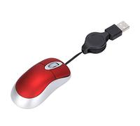 Mouse Ottico Cablato 1600 DPI Mouse USB Design a Rotella a 3 Vie Plug and Play per ME, VISTA Materiale ABS