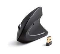 Mouse ottico ergonomico verticale wireless Anker Ak-uba 2.4g, 800/1200/1600 DPI, compatibile con 5 pulsanti