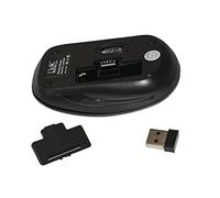 Mouse Ottico Link - Optical Wireless senza fili - 2.4Ghz - Nero