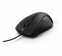 Hama 00182602 - Mouse ottico con cavo USB, 1000 DPI, Nero