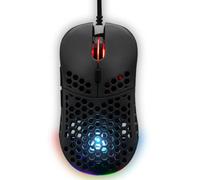 The G-Lab - Kult Oxygen - Mouse Gaming con Filo ad Alte Prestazioni 12.800 DPI - Massima Reattività, RGB 100% Personalizzabile, 6 Pulsanti Programmabili, Ambidestro, Silenzioso - Nero - Novità