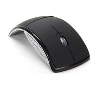 Mouse ottico pieghevole wireless ad arco da 2,4 GHz compatibile con laptop Microsoft.