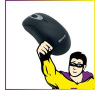 Mouse Ottico Senza Filo USB Microsoft WIRELESS OPTICAL MOUSE 2000 NUOVO