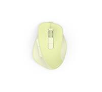 Mouse ottico ss filo 6 pulsanti ""WM-500", silenzioso, a batteria, verde