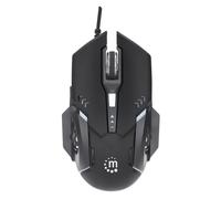Manhattan 179256 Mouse Ottico Gaming USB 3200dpi Retroilluminazione LED RGB