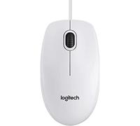 Mouse ottico USB Logitech B100 bianco OEM