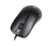 Mouse ottico VulTech MOU-978 USB 1200DPI nero Plug and Play compatibile PC Mac