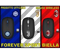 MOUSE OTTICO WIRELESS JUVENTUS INTER MILAN UFFICIALE