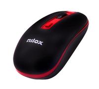 Mouse ottico wireless Nilox 1600 DPI Rosso
