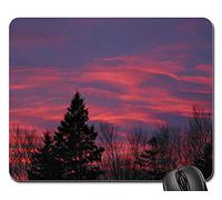 Mouse Pad, Acadia National Park Maine Sunset Clouds Mousepad Liscia Tappetini per Il Mouse da Gioco Ergonomico Tappetino Mouse per Casa Computer 25X30Cm