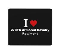 Mouse Pad Amo Il 278° Reggimento di Cavalleria Corazzata Multifunzione Mouse Mat Lavabile Desk Mat per Computer Gaming Computer Portatile 25X30Cm