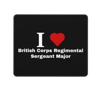 Mouse Pad Amo Il Maggiore del Reggimento del Corpo Britannico Multifunzione Tappetino Scrivania Grande Mouse Mat per Pc Gaming Computer Portatile 25X30Cm
