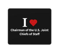 Mouse Pad Amo Il Presidente dello Stato Maggiore Congiunto degli Stati Uniti Grande Mouse Mat Waterproof Desk Mat per Ufficio Pc Computer Portatile 25X30Cm
