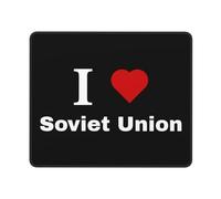 Mouse Pad Amo L'Unione Sovietica Pulire Tappetino Scrivania Confortevole Mouse Mat per Laptop Computer Pc 25X30Cm