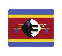 Mouse Pad Bandiera dello Swaziland Waterproof Tappetino Scrivania Grande Mouse Mat per Pc Computer Mac 25X30Cm