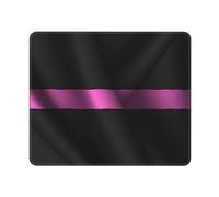 Mouse Pad Bandiera in Seta Sottile Rosa Lavabile Tappetino Scrivania Pulire Mouse Mat per Computer Computer Portatile Pc 25X30Cm