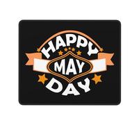 Mouse Pad Buon Primo Maggio Multifunzione Tappetino Scrivania Portatile Mouse Mat per Mac Pc Computer Portatile 25X30Cm