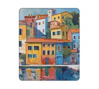 Mouse Pad Città di Ortona Scorrimento Facile Mouse Mat Confortevole Desk Mat per Laptop Pc Mac 25X30Cm
