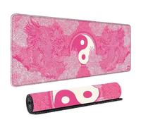 Mouse pad da gioco antiscivolo paesaggio stile speciale 900 x 400mm con base in gomma e bordo cucito per il lavoro di gioco in ufficio a casa