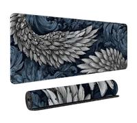 Mouse pad da gioco antiscivolo paesaggio stile speciale 900 x 400mm con base in gomma e bordo cucito per il lavoro di gioco in ufficio a casa