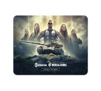 MOUSE PAD DARK PROJECT Sabaton STRV K - Grande, Superficie Liscia in Tessuto, Antiscivolo, Superficie liscia, base antiscivolo, spessore 4mm, resistente all'acqua, facile da pulire, design esclusivo S