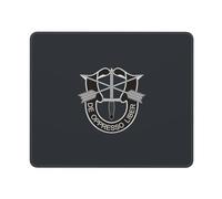 Mouse Pad Distintivo delle Forze Speciali Confortevole Mouse Mat Portatile Desk Mat per Mac Computer Gaming 25X30Cm