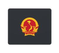 Mouse Pad Emblema della Repubblica del Vietnam del Sud Bordi Cuciti Tappetino Scrivania Multifunzione Mouse Mat per Mac Computer Portatile Gaming 25X30Cm