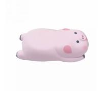 Mouse Pad ergonomico Mousepad Memory Foam Design forma di maiale animale del fumetto da polso zerbino per ufficio del computer portatile, confortevole e sollievo dal dolore (pink)