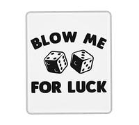 Mouse Pad Fammi Un Pompino per Avere Fortuna Grande Mouse Mat Portatile Desk Mat per Computer Gaming Computer Portatile 25X30Cm