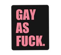 Mouse Pad Gay da Morire Grande Mouse Mat Bordi Cuciti Desk Mat per Mac Computer Ufficio 25X30Cm