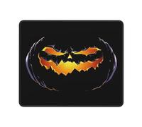 Mouse Pad Halloween Pumpkins Glow in The Dark 25X30Cm Lavabile Tappetini per Il Mouse Confortevole Tappetino per Computer Laptop