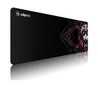 MOUSE PAD KIMPAD ProEdge Series Gaming XL Tiger 80x30x3 mm, Superficie con stampa ad alta risoluzione della mappa del mondo, Base in gomma naturale antiscivolo, Spessore di 3 mm per comfort e stabilit