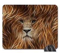 Mouse Pad, Lion Editing Graphic Program Photoshop Mousepad Confortevole Tappetino Mouse Gaming Antipolvere Tappetini per Il Mouse da Gioco per Casa Pc 25X30Cm