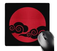 Mouse Pad Nuvole Rosse di Akatsuki Grande Tappetino Scrivania Waterproof Mouse Mat per Laptop Gaming Mac 25X30Cm