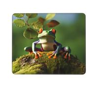 Mouse Pad Peace Frog Tree Soffice Gaming Mouse Pad Durevole Accessori Gaming per Sensori da Gioco Laptop Computer 10X12In