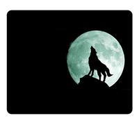 Mouse pad personalizzato Mouse desktop mousepad Lupo che gira rettangolo di alta qualità Non mouse pad