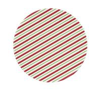 Mouse Pad Pretty Green And Red Diagonal Stripes On White 9 Tappetino per Mouse Comodo Mousepad Portatile Tappetino Scrivania per Pc Ufficio Accessori Scrivania 20X20 Cm