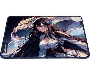 MOUSE PAD REDRAGON P046 S - Grande, Superficie Liscia in Tessuto, Antiscivolo, Impermeabile, Superficie liscia per tracciamento preciso, base antiscivolo in gomma, resistente all'acqua, facile da puli
