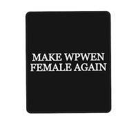 Mouse Pad Rendiamo Le Donne di Nuovo Femmine Lavabile Mouse Mat Pulire Desk Mat per Mac Computer Gaming 25X30Cm