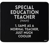 Mouse Pad Special Education Definition Teacher Confortevole Tappetino per Mouse Gaming Durevole Desk Mat per Laptop Gaming Ufficio 10X12In
