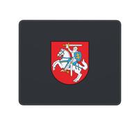 Mouse Pad Stemma della Lituania Confortevole Mouse Mat Lavabile Desk Mat per Computer Portatile Mac Laptop 25X30Cm