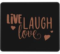 Mouse Pad Vivi, Ridi, AMA Lavabile Mouse Mat Waterproof Desk Mat per Mac Laptop Pc 25X30Cm