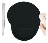 Mouse Pad With Wrist Rest - Ergonomic Memory Foam Standard Size | Computer Mouse Pad Wrist Support Cushion, Anti Slip Office Desk Pads, Comfortable WristPain Relief Mat | Office Use