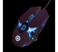 Mouse per Computer con Filo 4 DPI Regolabili USB Plug and Play Mouse Rosa