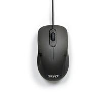 Mouse Port Designs 900400-pro USB-A Cablato Ambidestro 1000 DPI Nero